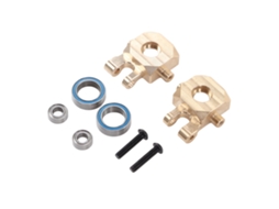 Mali 2pcs Copinha de Direção de Latão com Rolamento para Carro Controle Remoto Traxxas 1/18 Acessório Rc
