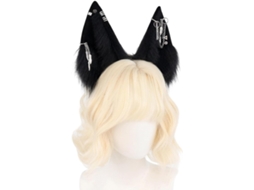 Tiara Elástica com Orelhas de Lobo SFUSHOS