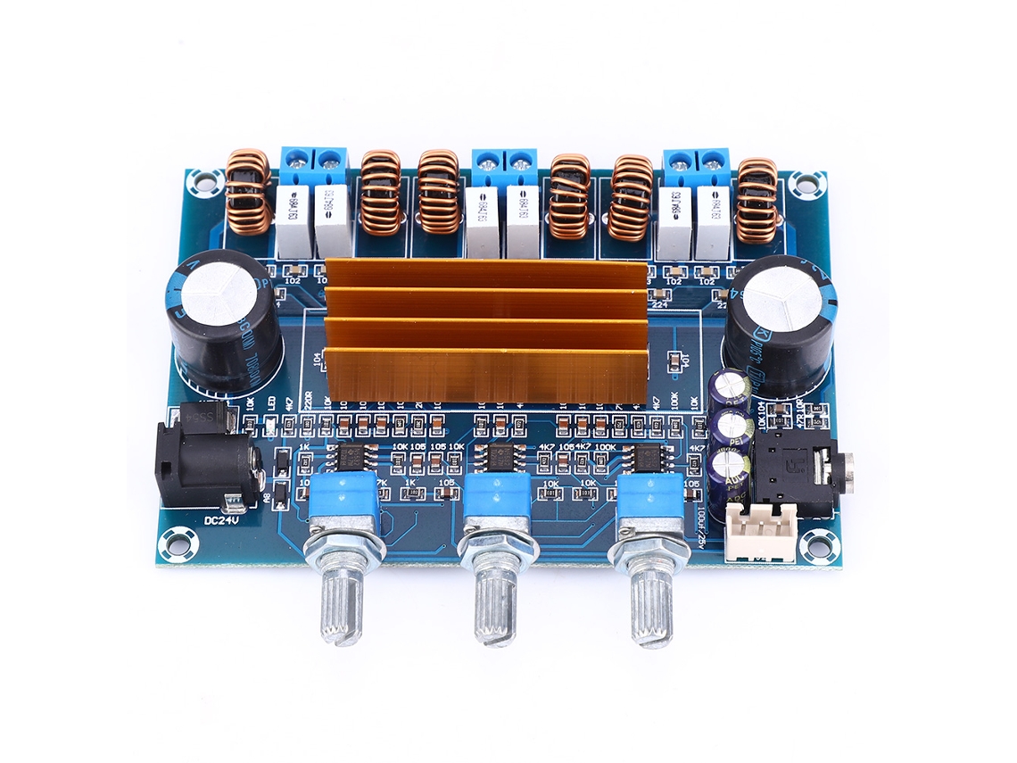 Placa Amplificador Digital Hifi Subwoofer 2.1 Canais Tpa3116 S/MARCA