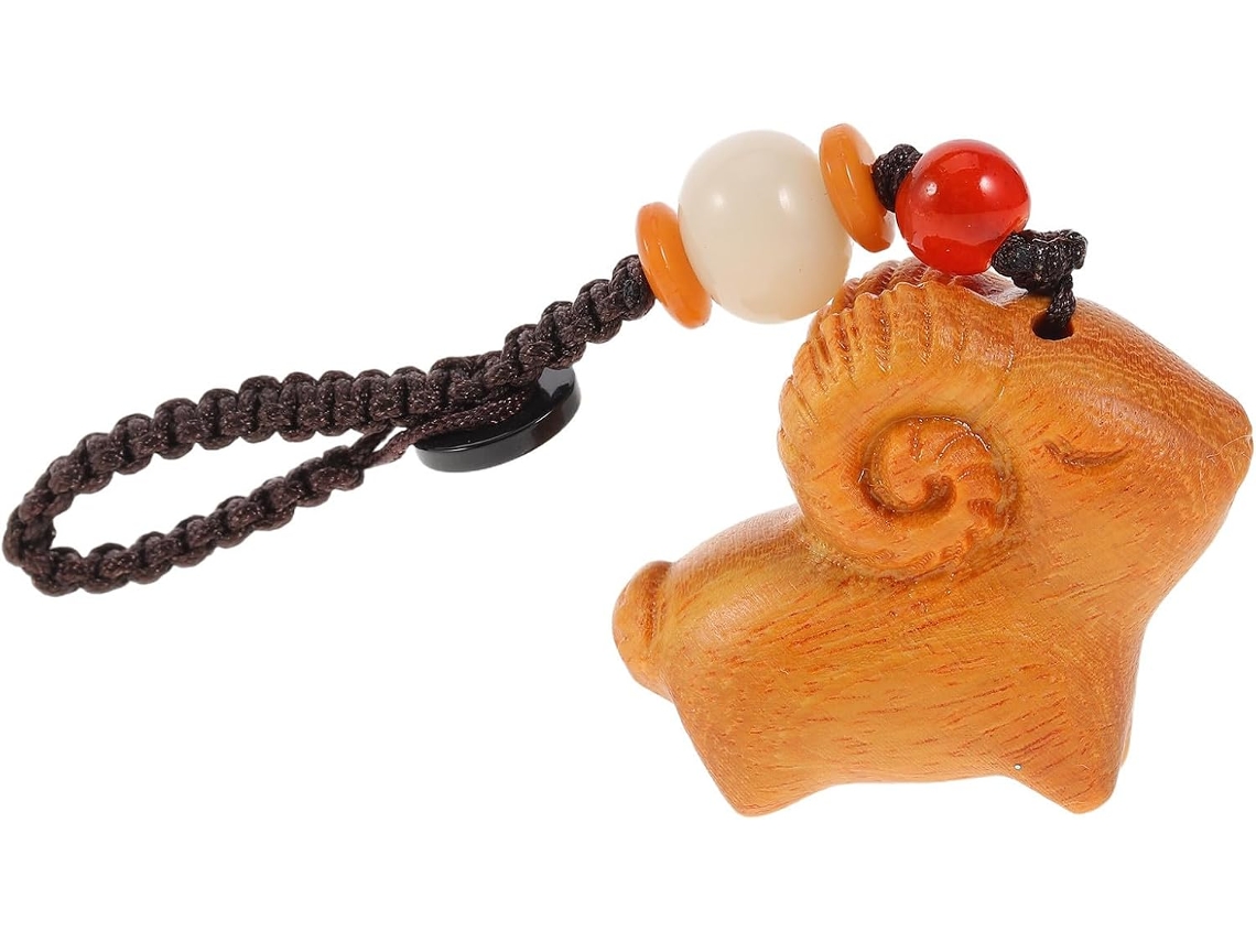 Chaveiro Compacto De Ovelha Marrom Para Chaves E Embalagens, Design