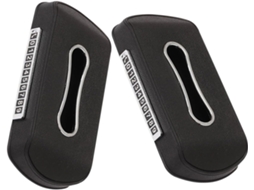 Porta Lenços de Papel Para Carro, 2 Peças, Para Quebra-sol.