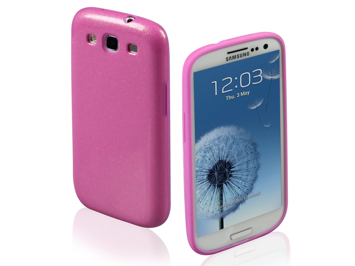 Capa Glitter Rosa SBS p/ SAMSUNG Galaxy S III I9300