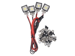 Farol Dianteiro De Carro Rc Para Axial Scx10 90046 Redcat Led Farol 110 Rc Crawler 4ledvayotoy