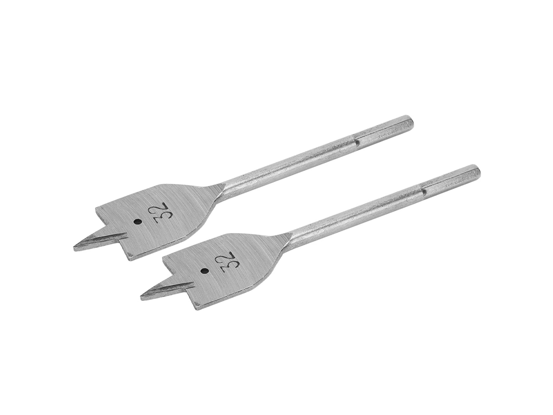 2 Peças De Aço E Brocas De 32 Mm