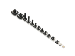 Interruptores Micro movimento Táteis Smt/through hole
