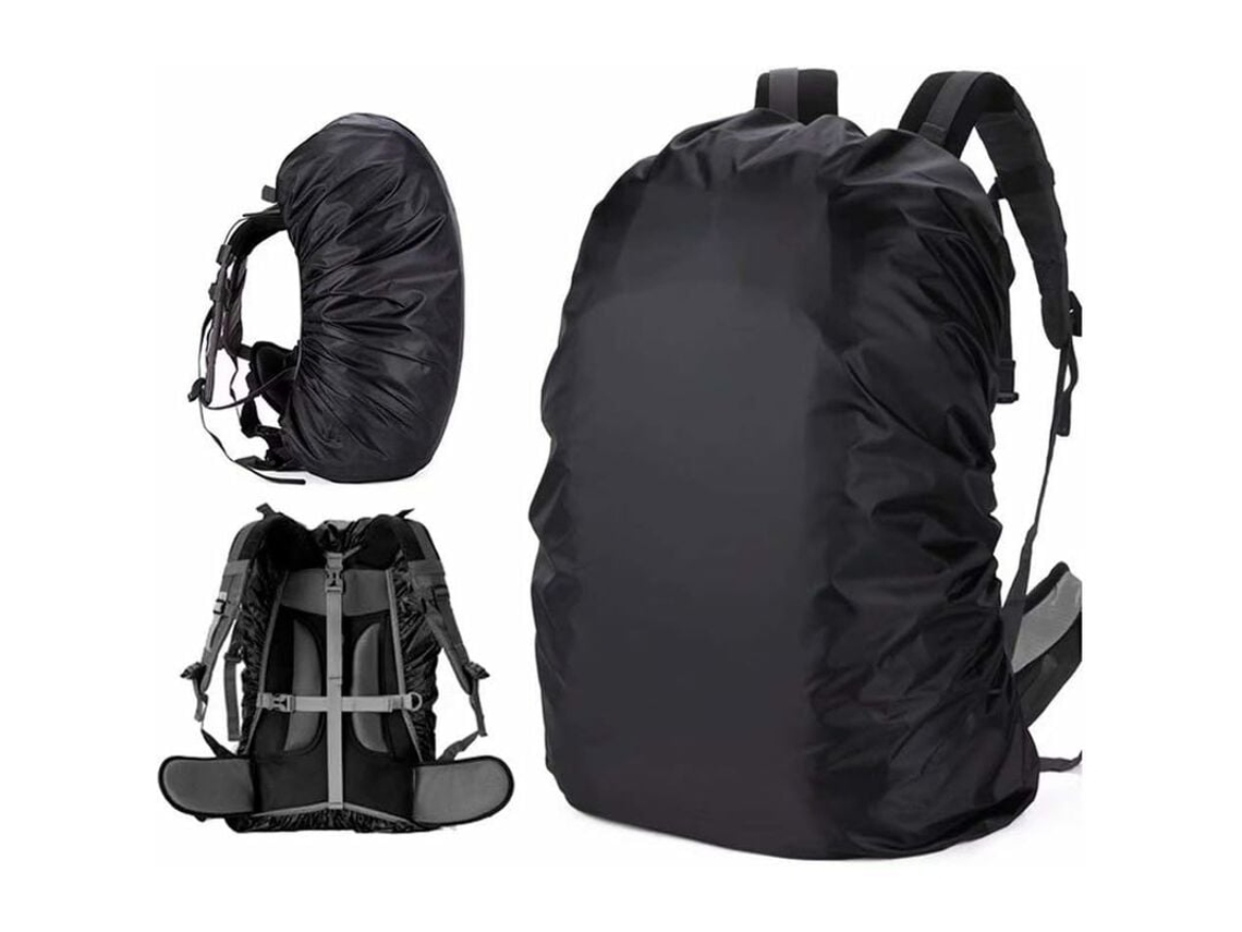 Capa De Chuva Impermeável Para Mochila Pode Ajustar A Alça Antiderrapante, Que É Durável E Pode Ser Usada Em Acampamentos Slowmoose (67 X 37 X 23 Cm)