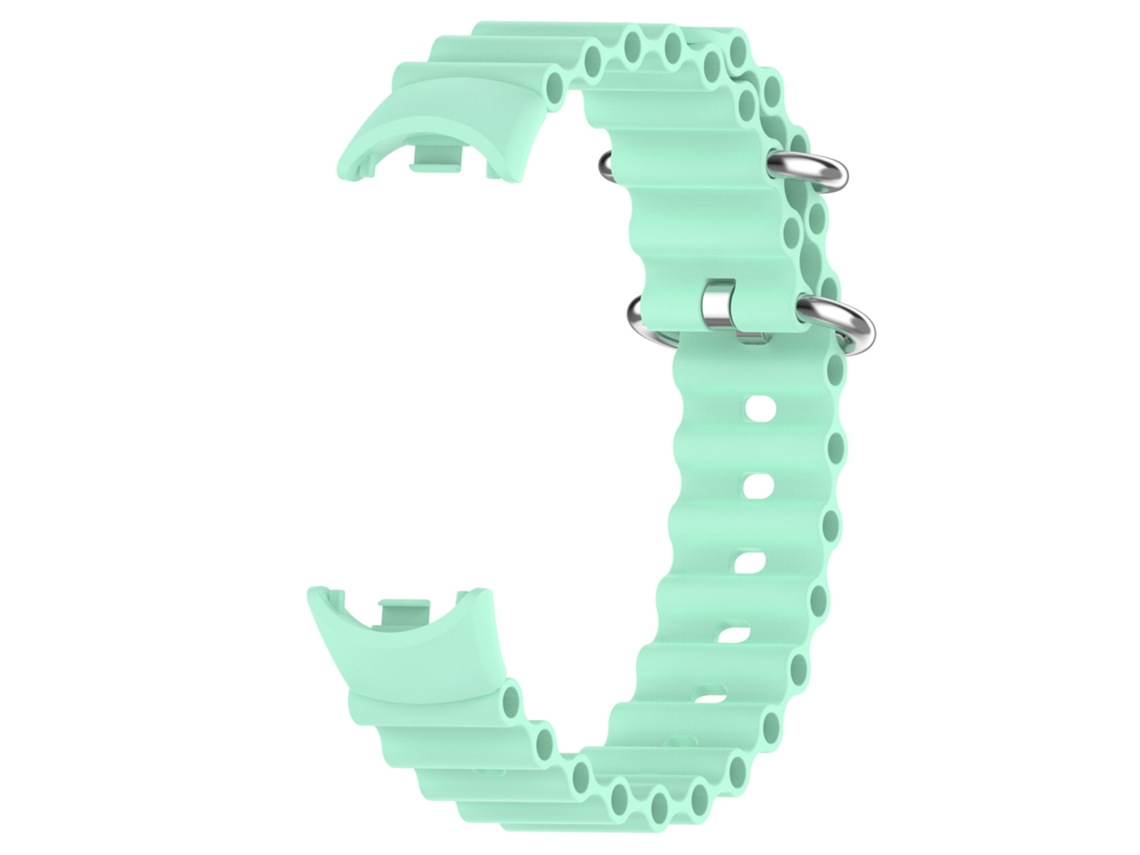 Pulseira de Silicone para Xiaomi Mi Band 9/8/10 Substituição Integrada Modelo Marinho CHABERLU