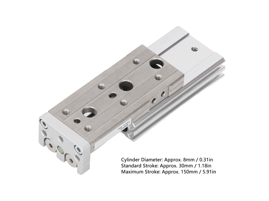 Laxiscreed Guia Linear Pneumática De Alta Precisão Para Armários De 0,7mpa