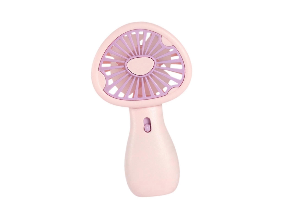 Ventilador De Mesa, Mesa Em Formato Cogumelo, Pequeno Com Luz, Portátil Mão.