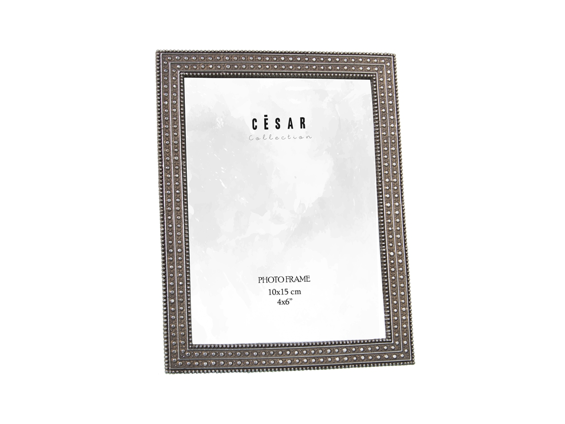 Moldura DRW Para foto 10x15 cm (Resina - Prateado)