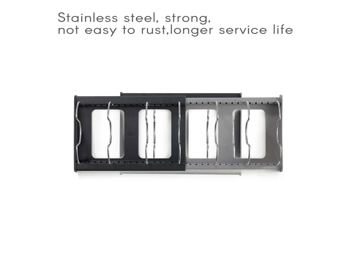 Rack Organizador LAXISCREED para Panelas e Tampas Aço Inox