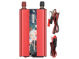 Aetheria inversor de Carro 12v/24v 500w Máximo com Saída Usb Adaptador de Energia Corpo de Alumínio