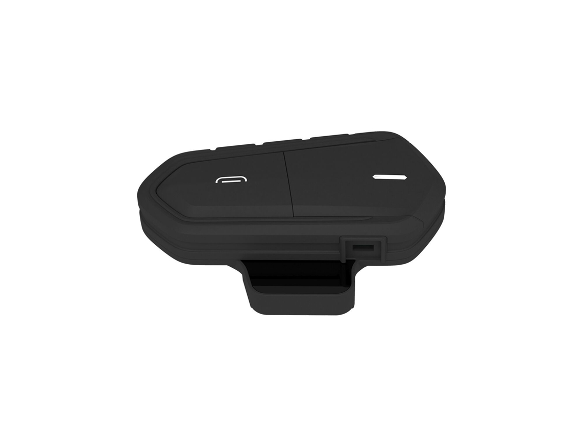 Fone De Ouvido Sem Fio Para Capacete De Motocicleta, Interfone Bluetooth, Recarregável À Prova D'água Com Microfone, Rádio Fm E Reprodução D