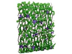 Treliça de hera artificial VIDAXL Verde PVC (180x70 cm)