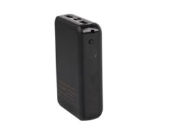 Bateria Portátil 10000mah 5v 2.1a Com Usb Duplo Para Jaqueta, Colete E Calça Aquecida