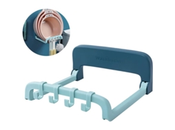 2026-linjou Suportes De Lavabo Plegáveis Sem Furar Com Gancho, Adesivo Resistente 5kg, Abs Ecológico, Para Cozinha E Banheiro
