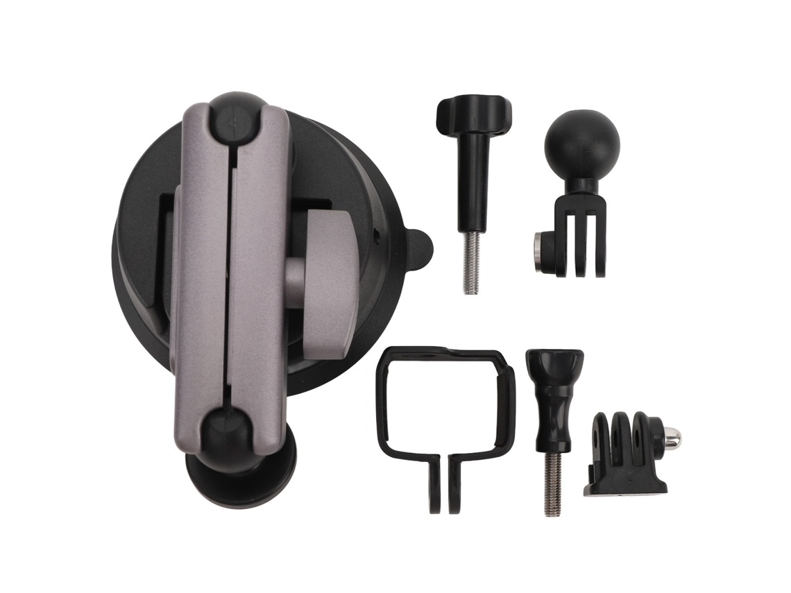 Suction Cup Mount For Pocket 3 For X3 X4 Go3 Ace Pro For Osmo Action Smartphone Clamp Car Windshield Window Vehicle Camera Holder LAXISCREED