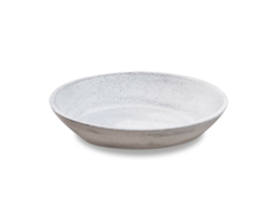 Centro de Mesa VERSA Branco 26 x 5 x 26 cm