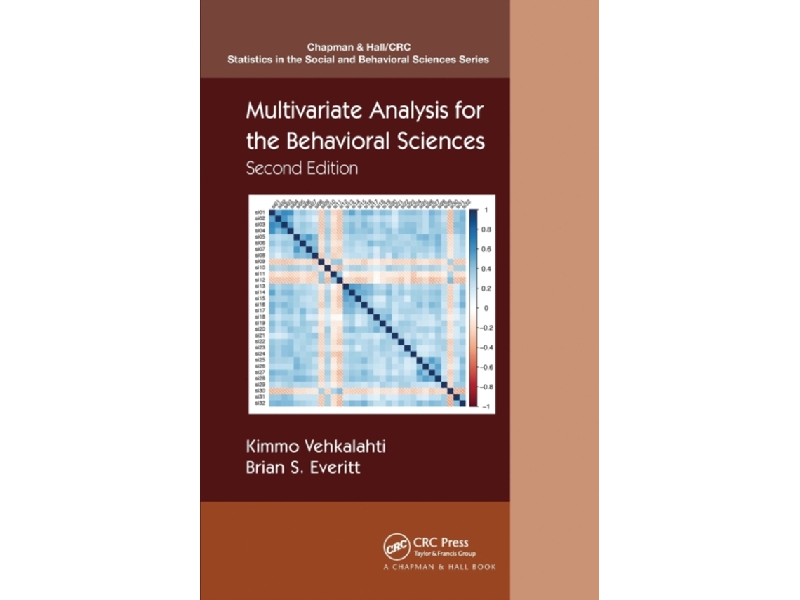 Livro Multivariate Analysis for the Behavioral Sciences, Second Edition de Kimmo Vehkalahti (Inglês)