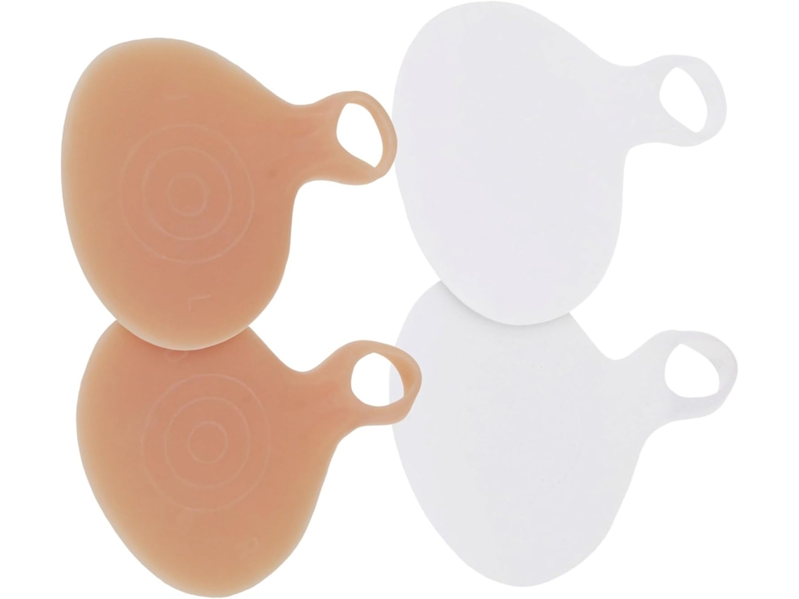 2 Pares De Palmilhas Silicone Para Sapatos Femininos, Com Protetores Metatarsais Para Alívio Da Pressão Nos Pés
