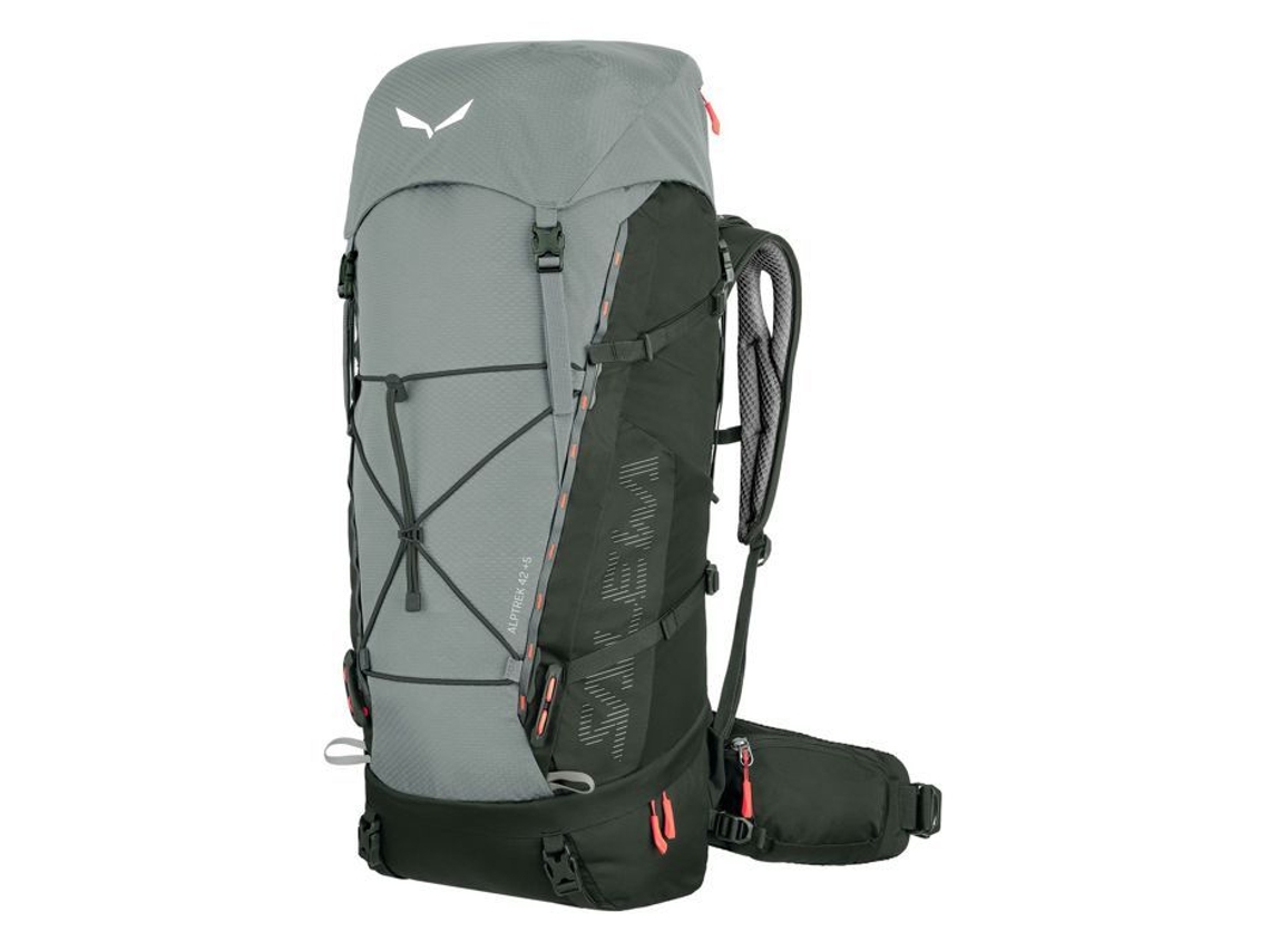 Mochila De Turismo Salewa, Cáqui, Verde-oliva, Para Mulheres E Homens, Alptrek 42 +5 Bp Shadow / Verde-oliva Escuro 286741