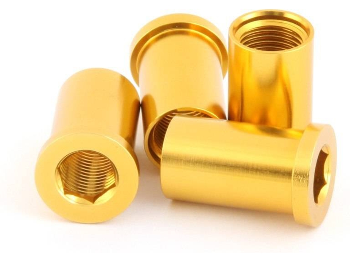 Msc Alu Chainring Bolt Nut For 1 Or 2 Rings+Bash Guard