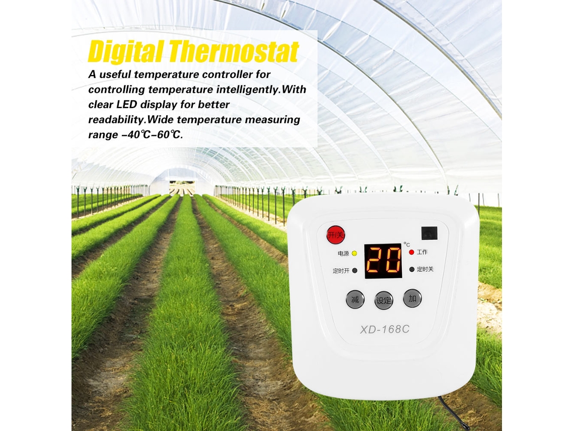 Tomada de Controlo de Temperatura Digital Inteligente