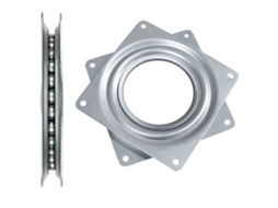 Suporte de TV Giratório Universal AQUAFORGE em Ferro, quadrado de 216 mm, base giratória, multifuncional para estante de livros