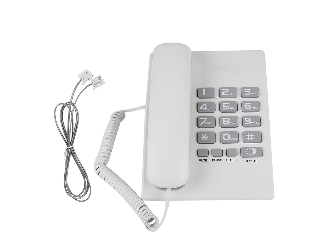 Telefone De Parede Com Fio Para Hotel Em Casa Telefone Fixo Para Escritório Brilvibera