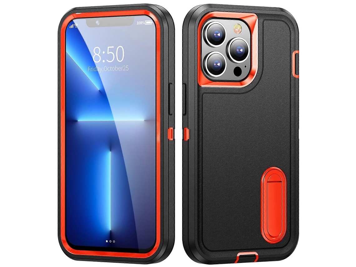Capa De Celular Resistente 3 Em 1 Para Iphone 13 Pro