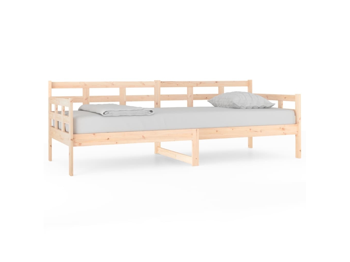 Day Bed, Day Beds Vidaxl Marrom Madeira De Pinho (80 X 200 Cm)