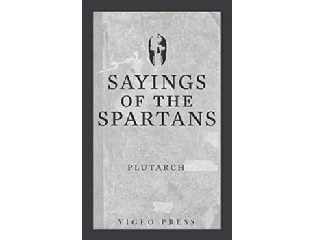Livro Sayings of the Spartans de Plutarch (Inglês)