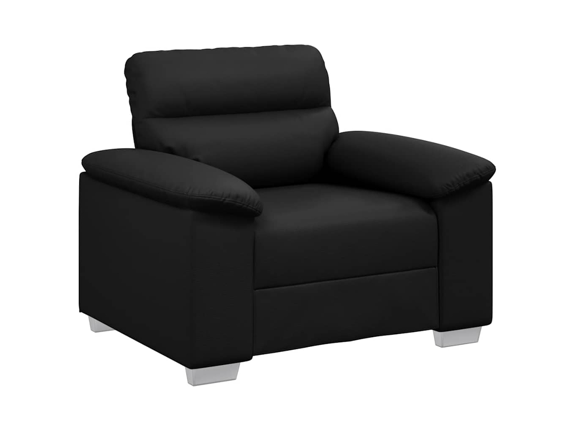 Sofa Chair, Sofa Chairs Vidaxl Preto Couro Artificial (n/a)