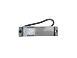 Luz Lateral Led Branca Sem Suporte - Universal - 130 Mm 32 Mm 116 Mm