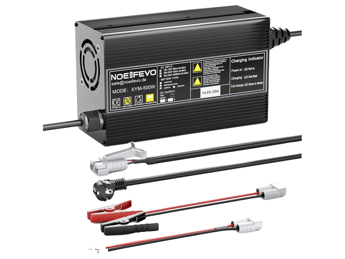 Carregador De Bateria De Lítio, Carga De 50a, Proteções De Segurança, 20a, Ue Oem