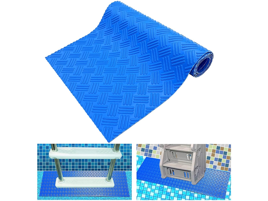 Tapete De Escada Para Piscina 23x90 Cm,antiderrapante,para Escadas De Piscina E Banheiros,tapete De Piso Com Textura Antiderrapante
