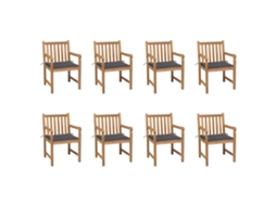 Garden Chair, Garden Chairs Vidaxl Antracite Madeira (n/a)