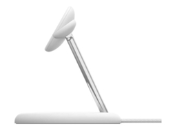 Wiz009vfwh V2 Magnetic 3 In 1 Wireless Charging Stand With Qi2 15w, White Belkin