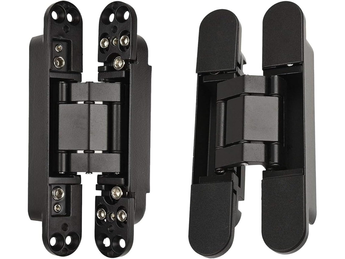 2 Peças De Dobradiças Para Portas Madeira, Ferragens Para Móveis, Dobradiças Para Portas Ocultas, Portas Dobráveis