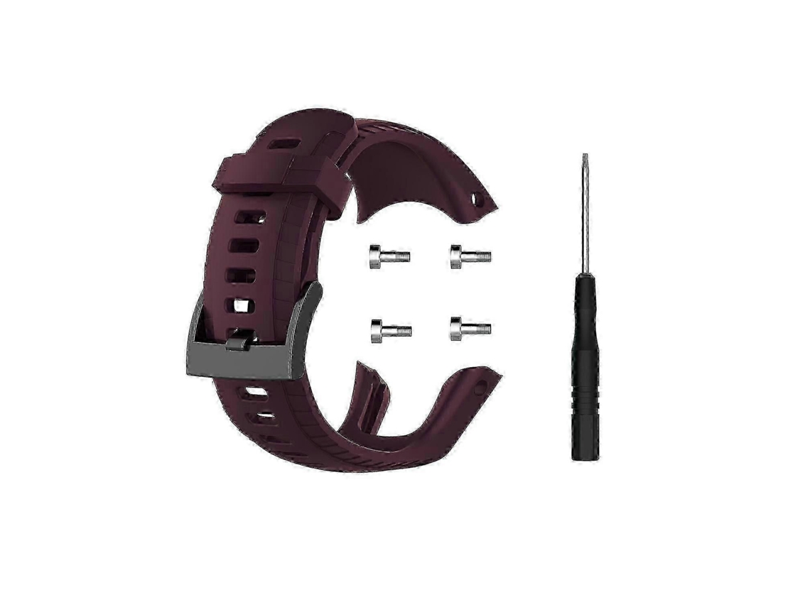 Pulseira De Silicone Resistente Para Smartwatch Suunto 5.