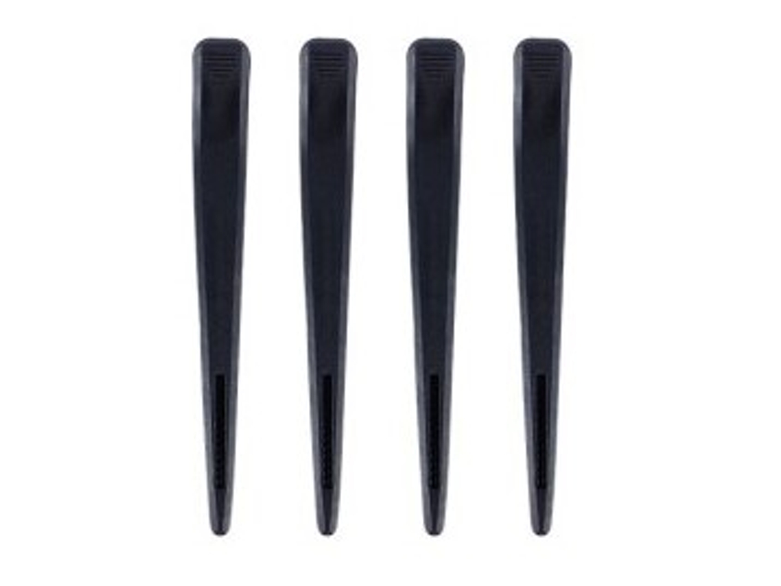 Conjunto de grampos de cabelo super forte dobradiça 4 unidades Wad Professional Beauty