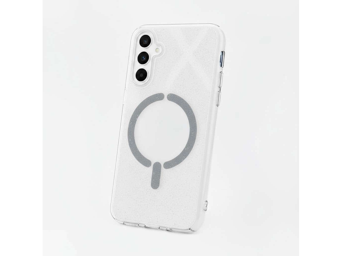 Capa Purpurina Compatível com Magsafe para Samsung Galaxy S24 LA CASA DE LAS CARCASAS