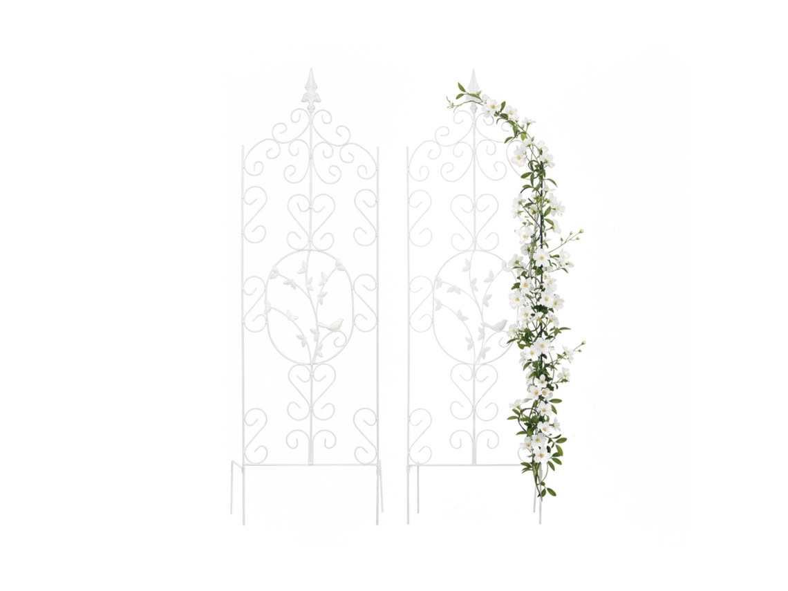 Treliça De Jardim De Metal Para Rosas E Plantas Trepadeiras