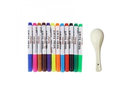 2026 Lápis de Pintura Mágica de Água Flutuante para Crianças 8/12 Núcleos para Desenho e Educação Infantil 12 Núcleos com Colher
