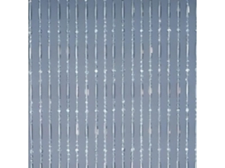 Cortina De Porta Olivia - Morel - 90x220 Cm - Cristal - Listras - Interior