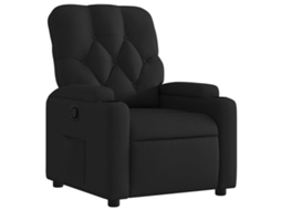 Recliner Chair, Recliner Chairs Vidaxl Preto Tecido