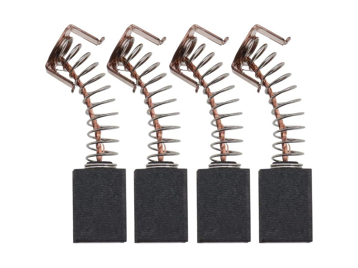 2 Pares de Escovas de Carbono para Motor 12x8x5mm, Compatível Nova Line