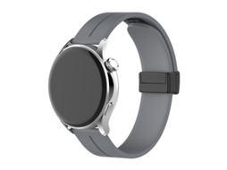 Bracelete Para Garmin Venu 2s/3s/4 (18mm) Cinza Cuich