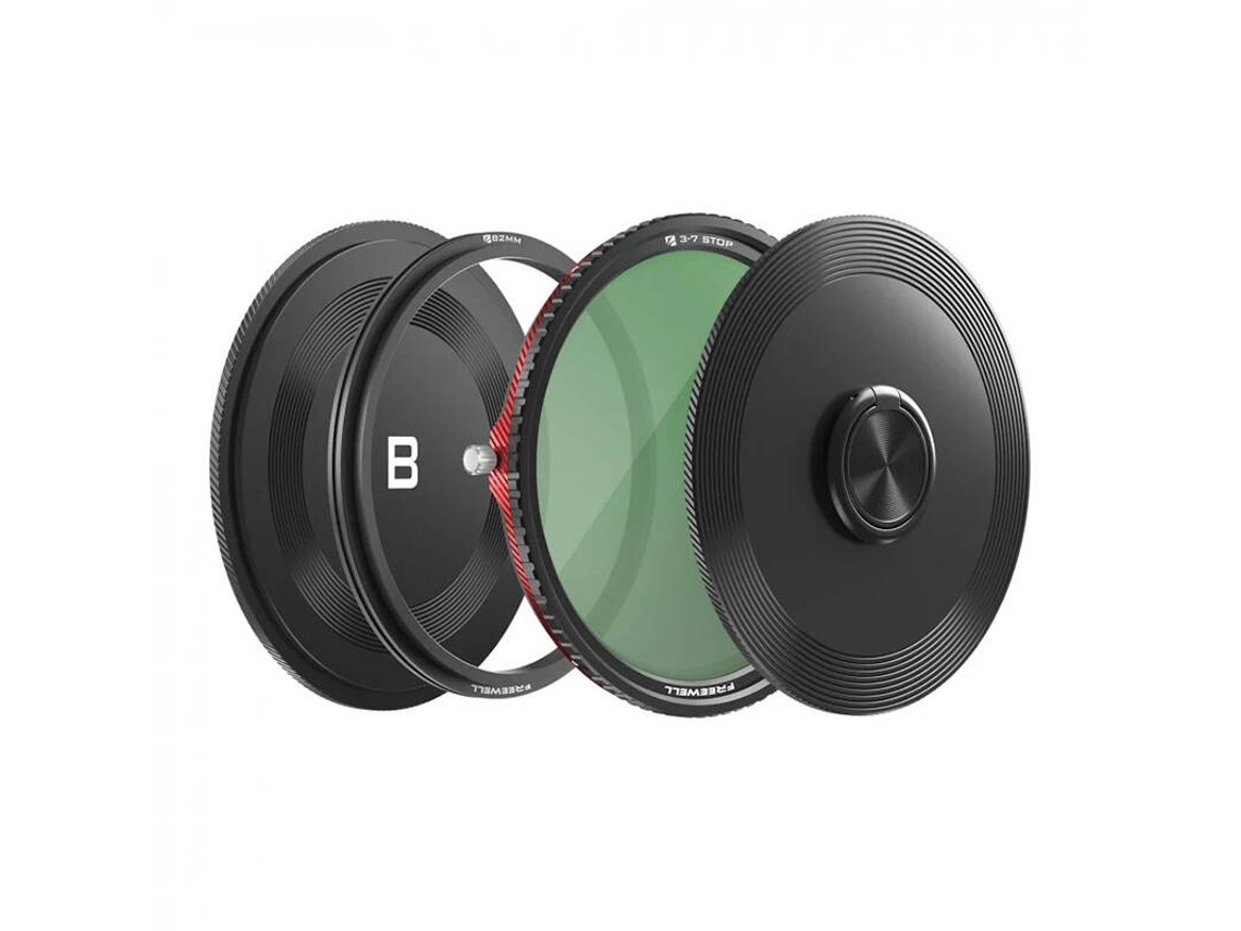 Filtro magnético Freewell V2 VND/CPL 3 de 7 pontos para câmeras DSLR