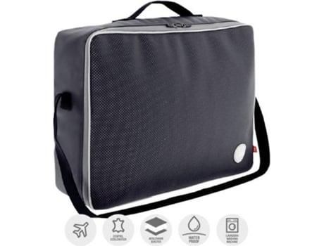 Saco de Maternidade  Urbany Cinza (12x47x36 cm)
